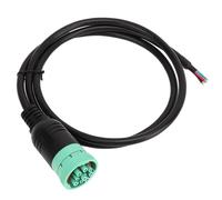 Yosoo Health Gear Type 2 J1939 9 Pin Female to Open Plug Diagnostic Cable 1m Extension Connector Auto Diagnostic Tool