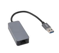 Yosoo Health Gear USB 3.0 to 2.5G Ethernet Adapter, Aluminum Alloy USB 3.2 to RJ45 .5Gbps Plug & Play Network Adapter