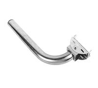 Yosoo Health Gear Weather Station Mounting Pole, Universal Adjustable 36cm J-Shape Bracket for Wireless Bridge, Access Point Installation Mount