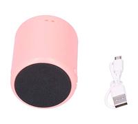 Yosoo Health Gear Wireless Bluetooth Speaker Mini 3W Compact 10m Range Pink | ABS portable , USB TF FM playback, outdoor travel use, 52mm driver, pairing, 300mAh battery