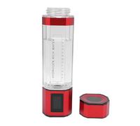 Yosoo Hydrogen Water Bottle, PCTG Material, Portable Hydrogen Generator, 300ml Capacity, Ideal for Home and Office Use (Red)