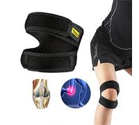 Yosoo Knee Brace, Knee Patella Strap Support for Runners and Jumpers, Adjustable Knee Band Brace for Running, Jumping,Basketball,Outdoor Sports or Knee Pain Relief (M)