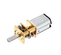 Yosoo Mini Dc 6/ 12V Speed Reduction Motor 50/200/ 300Rpm with Metal Gearbox Replacement N20 for Rc Car, Robot Model, DIY Engine Toys (6V 300Rpm)