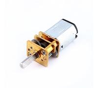 Yosoo Mini DC 6/ 12V Speed Reduction Motor 50/200/ 300RPM with Metal Gearbox Replacement N20 for RC Car, Robot Model, DIY Engine Toys (6V 50RPM)