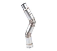 Yosoo Motorcycle Exhaust Centre Link Pipe Modified Side Exhaust For Yamaha R1 2009-2014 For Pipe Exhaust Pipe Bleed Pipe Motorcycle Pipe Modified Side Exhaust Outlet Centre