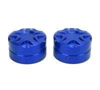 Yosoo Motorcycle Windshield Lift Switch Cover, Aluminum Alloy Cap, Easy Installation for ADV150 ADV160 ADV350 (Blue)