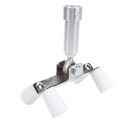 Yosoo Outside Corner Bead Roller, Stainless Steel Drywall Tool with PTFE Roller, Includes Adapter for 1/2 Inch Threaded Pole