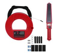 Yosoo Pipe Blockage Locator, 30m Pipe Blockage Detector Underground Sewer Wall Scanner with 2m Detection Distance, Transmitter & Receiver with Probes