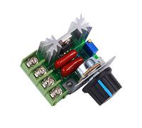 Yosoo Pwm Ac Motor Speed Control Controller 2000W Adjustable Voltage Regulator 50-220V 25A Led Dimmers