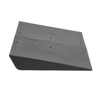 Yosoo Rear Bumper Diffuser ，22 X 21in Abs Rear Bumper Diffuser 4 Fins Spoiler Protector Universal Parts Replacement for Black for Rear Diffuser Rear Bumper Diffuser Rear Bumper Lip Side Skirts R