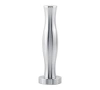 Yosoo Refillable Capsule for Nespresso Coffee Machine Stainless Steel Reusable Coffee Tamper Presser Accessories Flat Base(Silver)