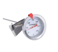 Yosoo Stainless Steel Cooking Thermometer Probe BBQ Household Kitchen Thermometer 12 Inch Digital Indoor