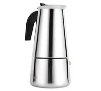 Yosoo Stainless Steel Moka Coffee Pot Percolator Stove Top Coffee Pot Espresso Coffee Maker For Home Office Use (Size : 300ml)