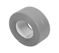 Yosoo Sticky Wall Sealing Strip Grey Edge Corner Caulk Tape PVC Mildew Proof Seamless Wall Trimmer Protection Decoration Kitchen Sink Bathtub Shower Crack Cover, 38mm*3.2m