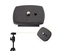 Yosoo Travel Tripod Head connect Kit DSLR SLR Replacement Rapid Connect Mounting Plate Platform Quick-Release Plates Systems for Velbon CX-444, CX-888, CX-460, CX-460mini, CX-470, CX-570, CX-690, DF-50 SONY Tripods VCT-D580RM, VCT-D680RM, VCT-R640 Velbon