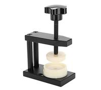 Yosoo Watch Crystal Press with 12 Dies, Full Control Over the Pressure, Sturdy and Convenient Application, Includes 12 Nylon Inserts for Watch Case Repair