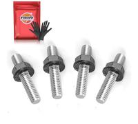 YOSOPP Stainless Steel Exhaust Bolt Kit For Harley Big Twin Sportster Xl 1984-2018 With Flange Nut, Part Number Oem 16715-83 1671583 (4)