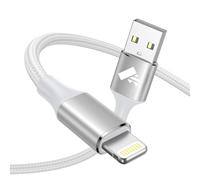 Yosou iPhone Charger Cable 2m, MFi Certified Lightning Cable Fast Charging, Braided iPhone Charger Nylon USB Charging lead for iPhone 14 13 12 11 Pro Max Mini XS XR X 10 8 7 Plus 6s 6 SE,iPad and iPod