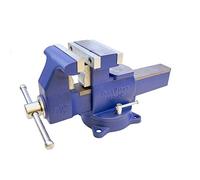 Yost Vises 865-D2 Reversible Combination Vise System | 6.5 Inch Jaw Width Heavy-Duty Utility Pipe and Bench Vise |Jaw Opens 11 Inches When Reversed | Swivel Base | Made with Ductile Iron Castings