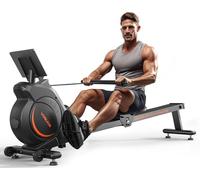 YOSUDA Rowing Machines for Home gym,Magnetic Rowing Machine with 16 Levels Quiet Resistance & 350LBS Weight Capacity,Rower Machine for Home Use with LCD Monitor,Comfortable Seat,App Compatible