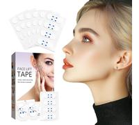 Yosumeza Face Tape,Face Lift Tape,Face Lift Tape Invisible, Neck Tape lifting Invisible，V-Shaped Instant Face Tapes for Lifting Sagging Skin Eyes Double Chin Wrinkles (180pcs)