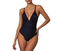 YOSUWOAI Period Swimsuit Sexy Beach Fashion Women During Period Swimming Additional Protection on the Beach Jumpsuit for Light Days Figure-Shaping Spaghetti Straps Bodysuit, P Black, XXL