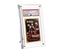 Yotakala PSA Graded Card Display Frame - Magnetic Acrylic Slab Protector for PSA CGC Cards - Graded Card Display Stand for Pokemon Baseball Trading Cards Sports Slab Case(Clear, 1-Slab)
