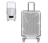 Yotako Clear PVC Suitcase Cover Protectors 32 Inch Luggage Cover for Wheeled Suitcase 32''