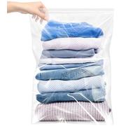 Yotelab Large 5 Gallon Plastic Zipper Storage Bags, 18x24 Inch, 20Pcs