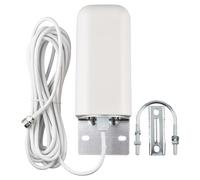 YOTENKO High Gain 10 dBi Wideband Omni Directional Outdoor Antenna 4G / LTE / 5G with N Female Connector, Pole/Wall Mount Antenna for Verizon, AT&T, T-Mobile