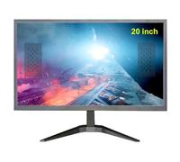 YOTETION 20-inch HD (1600 x 900) Monitor, 60Hz Refresh Rate, with Audio, Suitable for laptops, Desktop Computers, and Small Thin Personal Computer displays, LED Screen, VGA/HDMI Connection.