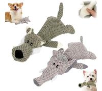 Yotfieot Invincible Chewanimals, Invincible Chewanimals for Dogs, for Heavy Chewers, Interactive Squeaky Dog Toys, for Small, Medium and Large Dogs (A+C)