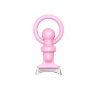 Yothchose Pink Silicone Pocket Band Compatible with Google Pixel Watch 3 45mm, Nato Watch Fob, One Size, Hand-Free Wear, Easy Installation
