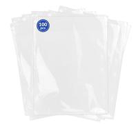 YOTINO 6 x 9.5″ Heat Shrink Wrap Bags 100 Pack of Clear PVC Shrink Flat Bags Heat Sealing Shrink Bags for Gifts,Soap Packagaing,Shoes,Homemade DIY Projects, Bath Bombs,and Other Merchandise
