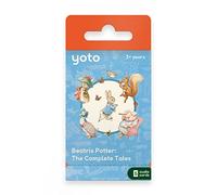 Yoto Beatrix Potter: The Complete Tales - 5 Kids Audio Cards for Use with Player & Mini All-in-1 Audio Device, Educational Screen-Free Listening with Fun Playtime Bedtime Travel Stories, Ages 3+