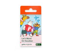 Yoto Let's Move on Vacation cards - Pack of 6 Multicoloured one size
