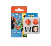 Yoto Mini (2024 YM002 Edition) + Disney Pixar Bundle - Kids Screen-Free Bluetooth Audio Player, All-in-1 Travel Device for Stories Music Podcast Radio White Noise