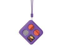 Yoto Mini Adventure Jacket in Grape Soda (Purple) with Matching Wrist Lanyard - Accessory for Kids Mini Audio Player, Anti-Slip Silicone Skin Cover, Fitted Protective Sleeve Case