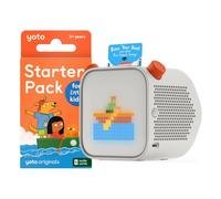 YOTO Player (3rd Gen.) Kids Audio Player + Little Kids Pack, Ages 3+ | Kids audio player bundle | story dream machine | screen-free storytelling toy | make your own card | gift for kids ages 3+