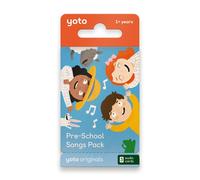 Yoto Pre-School Songs Card Collection - Pack of 3