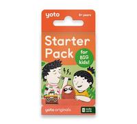 Yoto Starter Pack for Big Kids - 6 Kids Audio Cards for Use with Player & Mini All-in-1 Audio Device, Educational Screen-Free Listening with Fun Stories for Learning & Interactive Quizzes, Ages 6+