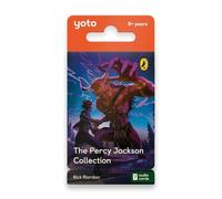 Yoto The Percy Jackson Collection - 7 Kids Audiobook Cards for Use with Player & Mini All-in-1 Audio Player, Educational & Screen-Free Listening with Fun Playtime, Bedtime & Travel Stories, Ages 9+