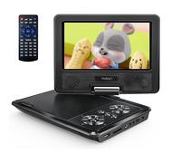 YOTON 9.5" Portable DVD Player with 7.5" HD Swivel Screen for Car and Kids, 4-6 Hours Working time with Built-in Battery, Dual...