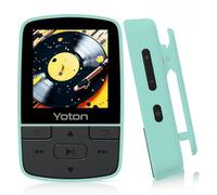 Yoton MP3 Player with Bluetooth, Max 64GB, HiFi, Green, TF Card Required