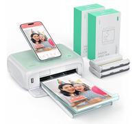 YOTON Photo Printer, Picture Printer with 108 Sheets, Support AR Video Printing, Wi-Fi Connection, High-Definition Dye-Sublimation, for iOS/Android/Laptop (Mac Not Supported)
