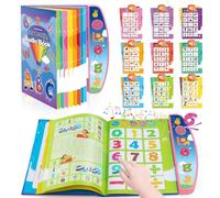 YOTOY Toys for 1 2 3 4 5 Year Old Boys: Educational Sensory Busy Book for Toddlers Kids Interactive Learning Books with Sounds Gifts for 3+ Years Old Boy Birthday Toy for Baby Toddler Montessori Toy