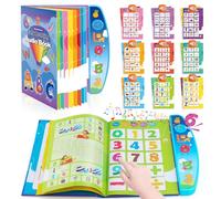 YOTOY Toys for 1 2 3 4 5 Year Old Boys: Educational Sensory Busy Book for Toddlers Kids Interactive Learning Books with Sounds Gifts for 3+ Years Old Boy Birthday Toy for Baby Toddler Montessori Toy