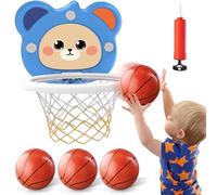 YOTOY Toys for 3+ Year Old Boys Girls: Indoor Basketball Hoop Set for Kids Gifts for 3 4 5 6 7 8 9 10 Year Old Boys Toddlers Birthday Present Age 2-13 Basketball Hoop for Bedroom Outdoor Sports Games