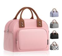 Yotrone Insulated Lunch Bag for Women Adult Work Ladies Men Cool Bag Lunch Box Container Tote Bags for School Picnic or Travel