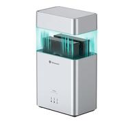 Yottamaster 2-Bay 3.5" HDD Enclosure, Tool-Free Magnetic Top Cover - Supports 48TB (2×24TB), Silent Fan, Auto Sleep, Plug & Play (Win/Mac/Linux), 12V DC, No RAID